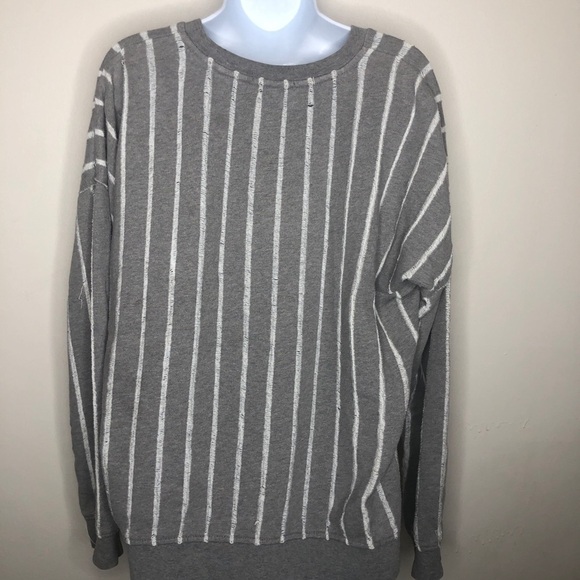 T by Alexander Wang Burnout Sweatshirt Size Medium - Picture 5 of 8